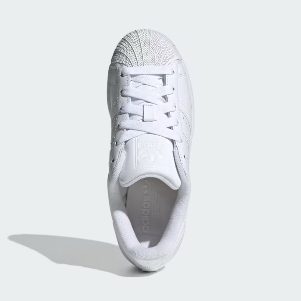 Adidas Superstar C White Leather Sneakers - Picture 3 of 7